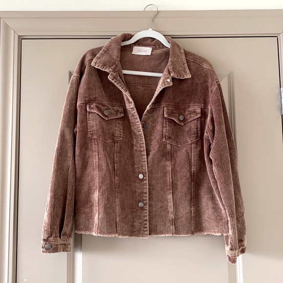 Rust Corduroy Jacket - size M - Picture 1 of 1